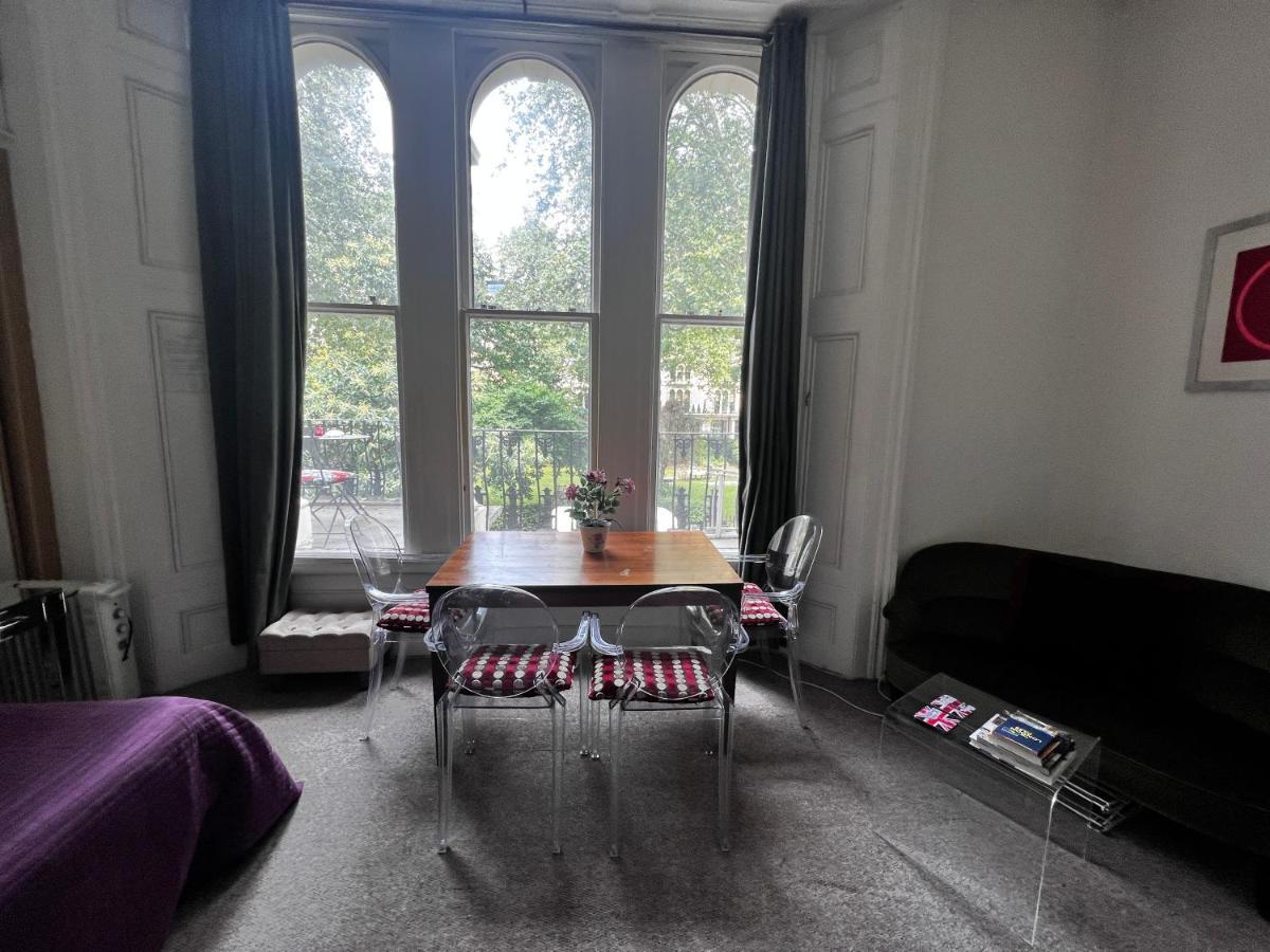 Hyde Park Studio Has Private Balcony With Tranquil Garden View Londýn Exteriér fotografie